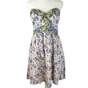 Kimchi Blue UO strapless Summer Floral Dress